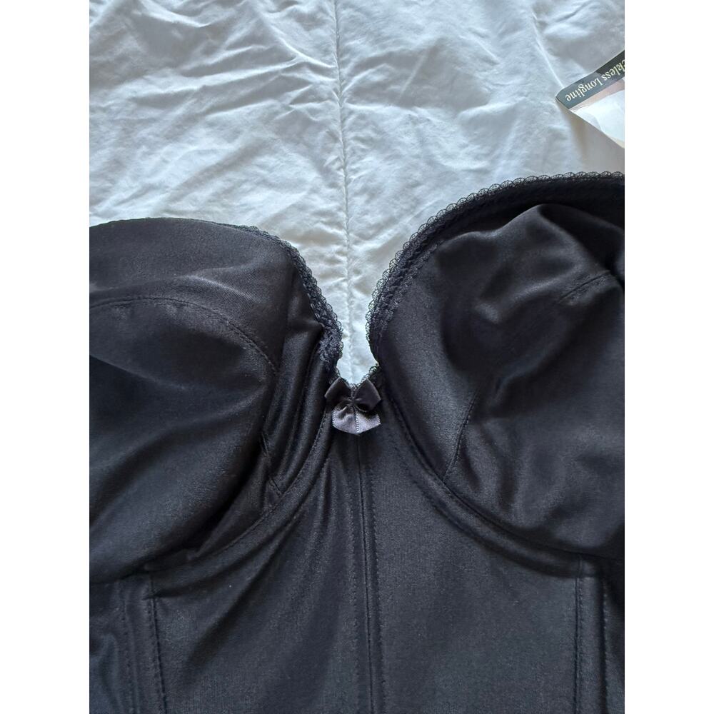 Delicates Backless Longline Strapless Bustier Bra… - image 3